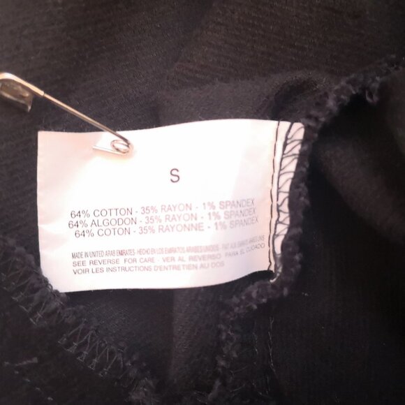 NWT Bandolinoblu Denim Ladies Size Small Black Corduroy Jacket - Picture 9 of 12